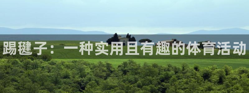 JJB竞技宝官方正版app娱乐平台：踢毽子：一种实用且有趣的