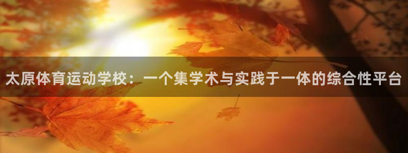 JJB竞技宝官方正版app娱乐首页官网下载：太原体育